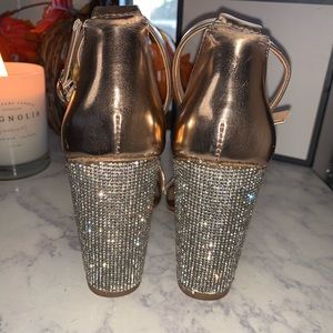 Steve Madden Rose Gold Heels